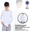 3er Pack Weiss Jungen Mädchen Langarmshirts Unterhemden Produktbild-Vorschau 3