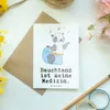 Mr. & Mrs. Panda Klappkarte Panda Bauchtanz - Weiß - Produktbild-Vorschau 2