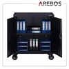 AREBOS Aktenschrank 90x90x40 cm Büroschrank Lagerschrank Produktbild-Vorschau 10