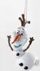 A close-up of an Olaf ornament hanging from a string. Produktbild-Vorschau