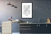 MuchoWow® Gerahmtes Poster Stadtplan - Deutschland - Karte Produktbild-Vorschau 5