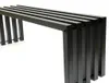DanDiBo Gartenbank Wetterfest Metall Outdoor Schwarz 96245 Produktbild-Vorschau 5