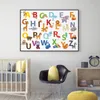 Kinder Lernposter Tier ABC - Größe: DIN A2 - 594 x 420 mm Produktbild-Vorschau 5