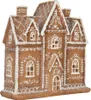 Clayre & Eef Maison en pain d'épices avec LED 21x8x20 cm Voir les images du produit 3