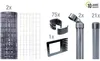 Alberts 669089 Fix-Clip Pro comme set complet de clôture, à Voir les images du produit 7