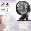 Mini Tisch Lüfter Leise Ventilator Clip Tischventilator mit Produktbild-Vorschau 2