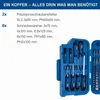 Scheppach Werkzeugkoffer TB99 90-tlg. Werkzeugset bestückt Produktbild-Vorschau 5