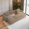 Masseno Ecksofa PESANO T mit Schlaffunktion U-Form, Sofa Produktbild-Vorschau 3
