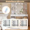 MODFU toaletní stolek / kosmetický stolek s LED osvětlením Náhled obrázku produktu 3