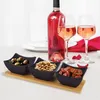 Orion | Snackschalen Set - Aus Porzellan - Schwarz - 4 Produktbild-Vorschau 2