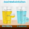 Set di becher in plastica per resina epossidica, 50 pezzi, Anteprima dell’immagine prodotto 3