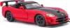 Bburago 1:24 Dodge Viper SRT10 ACR rosso e nero 18-22114 Anteprima dell’immagine prodotto 1