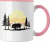 Trendation - Wildschwein Tasse Geschenk für Waldarbeiter Produktbild-Vorschau 1