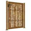 vidaXL Gartentor 105x130 cm Cortenstahl Bambus-Design -  Produktbild-Vorschau 7