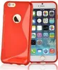 Cadorabo Schutzhülle für Apple iPhone 6 / 6S Hülle in Rot Produktbild-Vorschau 1