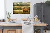 MuchoWow® Poster Schottische Hochlandrind - Licht - Natur Produktbild-Vorschau 3