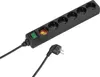 ViVanco™EBLS 6SS, 1,4 m, Drinnen, Typ F, Type F (CEE 7/4), Produktbild-Vorschau 6
