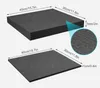Two views of black foam inserts, one with a close-up detail. Produktbild-Vorschau