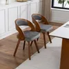 Ensemble de deux chaises de salle à manger pivotantes, Voir les images du produit 7
