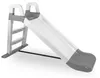 Doloni Scivolo con maniglia 140 cm Bianco-Grigio Anteprima dell’immagine prodotto 1