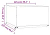 vidaXL Obal na záhradný nábytok 8 očiek 125x125x75 cm Náhľad obrázku produktu 7