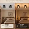ZMH Set da 2 lampade a soffitto, ideali per corridoi, Anteprima dell’immagine prodotto 6