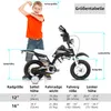 JOYSTAR 12 Zoll Kinderfahrrad im Motorradstil für 3-8 Produktbild-Vorschau 3