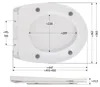 'aquaSu® WC-Sitz mit Motiv Spaceman | Thermoplast Produktbild-Vorschau 7