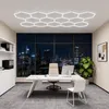 XINZI LED Hexagon stropní světlo - 14 panelů, 6500K bílá, Náhled obrázku produktu 10