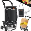 KESSER® Einkaufstrolley mit Kühlfach ideal für Stufen 56L Produktbild-Vorschau 1