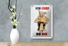 Blechschild Spruch 12x18cm Ich Chef Du nix (Schweine) Produktbild-Vorschau 4
