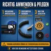 Premium Absaughaube für Winkelschleifer 230 mm Set 2x Produktbild-Vorschau 15