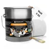 Flüssigfolie Dicht Set DIY 5kg Weiß inkl. Pinsel & Vlies – Produktbild-Vorschau 1