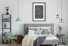 MuchoWow® Gerahmtes Poster Stadtplan - Deutschlandkarte - Produktbild-Vorschau 7
