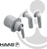 HAAS Schlauchnippel DN 50, mit 3 x Tülle Ø 11, Ø 14, Ø 20 Produktbild-Vorschau 7