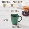 Set de tasses Vancasso, 4 tasses en grès, tasses de 360 ml, Voir les images du produit 2