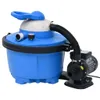 Vidaxl Sandfilterpumpe 200 W 25 L 385 x 620 x 432 mm blau Produktbild-Vorschau 1
