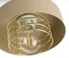 Luxolar Pendelleuchte Beige Gold E27 LED 60W - modern Produktbild-Vorschau 2