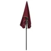 vidaXL Sonnenschirm mit Mast 200x130 cm Bordeauxrot Produktbild-Vorschau 2