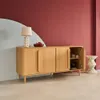 sweeek - Vintage-Sideboard im Holzlook mit 4 Türen, 160 cm Produktbild-Vorschau 10