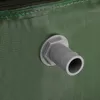 A close-up view of a green textured surface with a gray plastic fitting attached. Náhled obrázku produktu