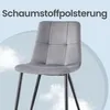 VASAGLE Esszimmerstühle 6er Set, 360° Drehbar, Produktbild-Vorschau 5