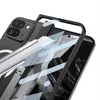 A close-up shot of a phone case being demonstrated with a utility knife, highlighting its protective qualities. Anteprima dell’immagine prodotto