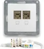 Netzwerk-Dose McPower "Flair", CAT6A, vollgeschirmt, UP, Produktbild-Vorschau 11