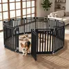 COSTWAY, jaula plegable para cachorros, valla para perros Vista previa de la imagen del producto 9