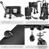 tectake® Bollerwagen SmartRider Inklusive Einlegeboden, Produktbild-Vorschau 4