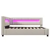 Merax Lit de jour Daybett 90x200 cm, rangement hydraulique, Voir les images du produit 10