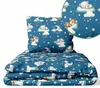 Kinder Bettdecke ohne Bezug 100x135 cm - Baumwolle Baby Produktbild-Vorschau 1