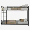 Letto a castello in metallo, 2 posti, 90x190 cm, colore Anteprima dell’immagine prodotto 9