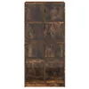 Highboard mit Türen Räuchereiche 68x37x142 cm Holzwerkstoff Produktbild-Vorschau 7
